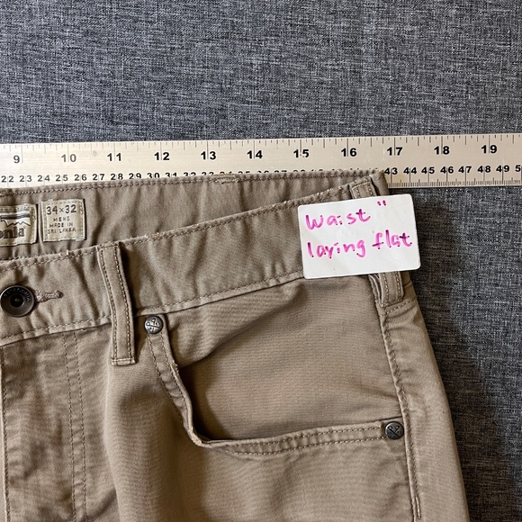 Patagonia Iron Clad Performance Twill Straight Pants - Men's Size 36*31 - Tan - Picture 7 of 12